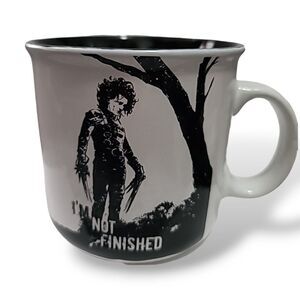 Edward Scissorhands Movie Mug I'm Not Finished Tim Burton